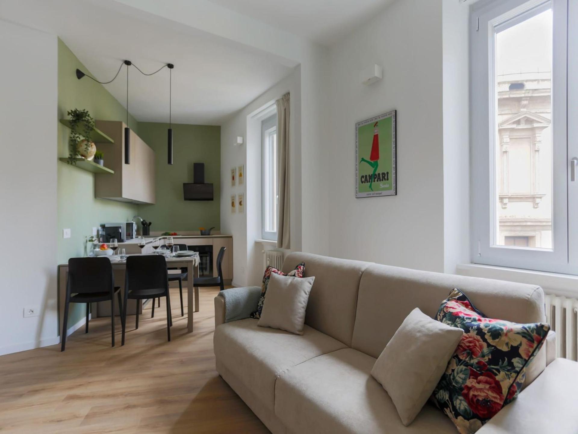 The Best Rent - Spacious And Renovated Two-Bedroom Apartment Downtown ミラノ エクステリア 写真